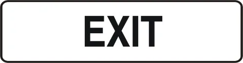 G 783 — GENERAL - EXIT